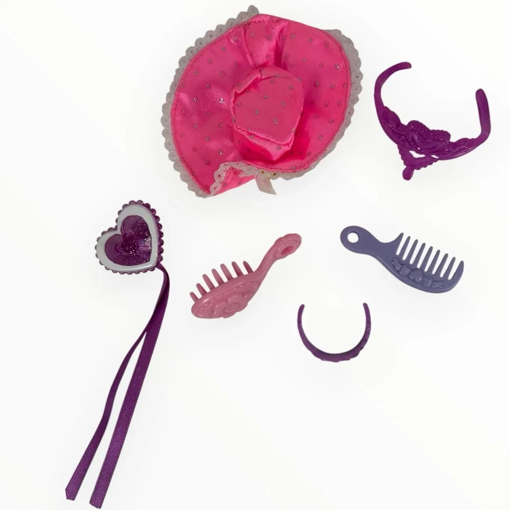 My Little Pony Accessories PINK and PURPLE lot Of 6